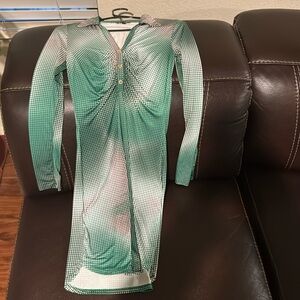 Fashion Nova Long Sleeve Dress cute casual size s/m